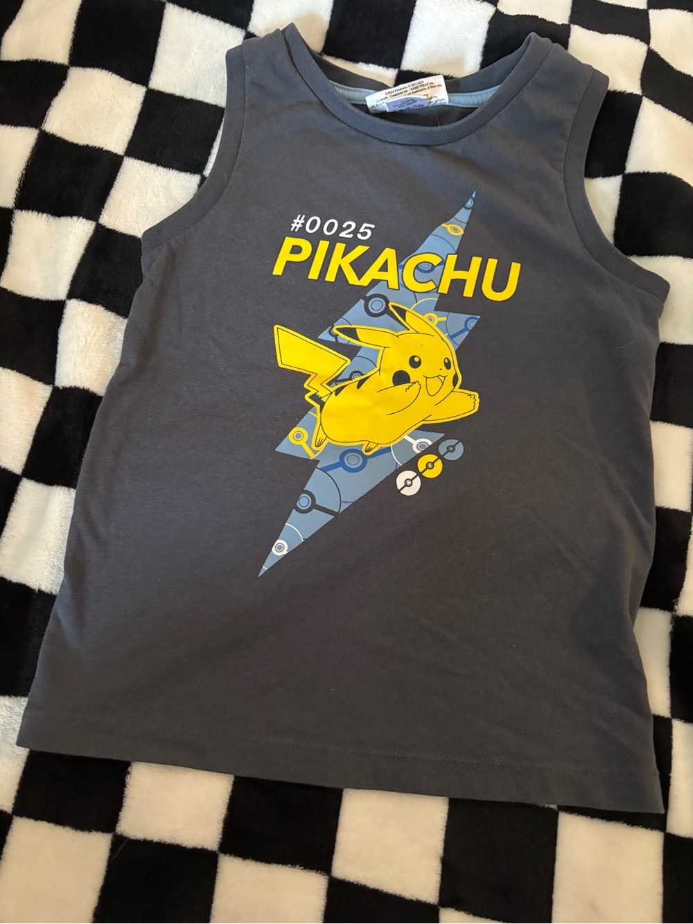 Size 5/6 pikachu tank top